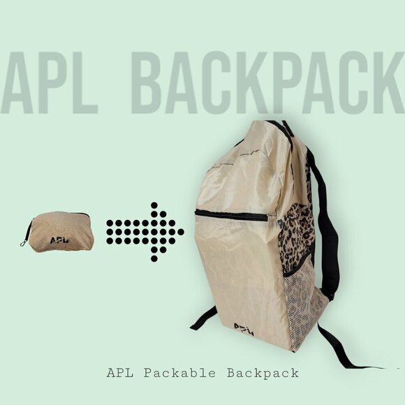 APL animal print packable backpack - PERFECT FOR TRAVEL "JUST IN CASE" - Picture 1 of 13